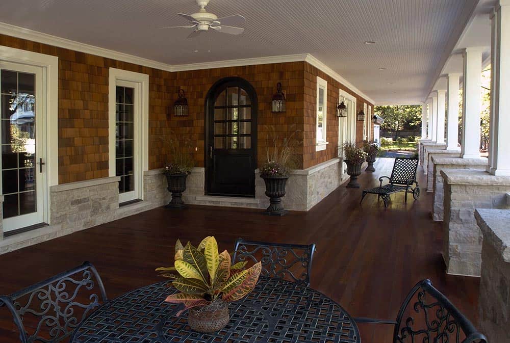 Nantucket Style Home - Covered Back Porch