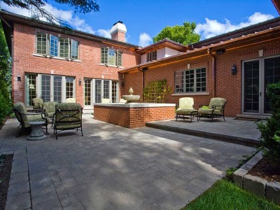 rear of whole house remodel in kenilworth il by orren pickell building group