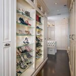 Closets with Built in Shoe Shelving