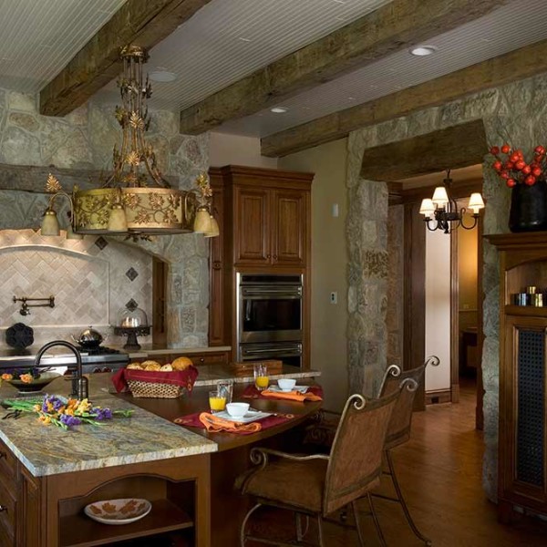 One-of-A-Kind Rustic Kitchen
