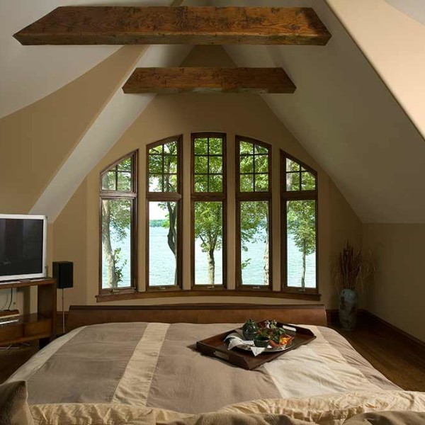 Beautiful Lake Geneva View from Charming Master Bedroom