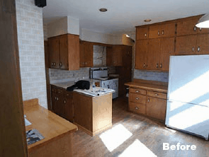 Kitchen Before Renovation