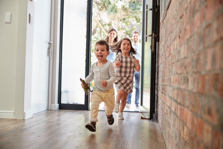 Family Starting a Residential Project Walkthrough