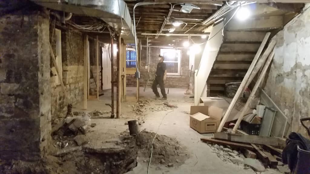 Basement Remodel - Tear Out