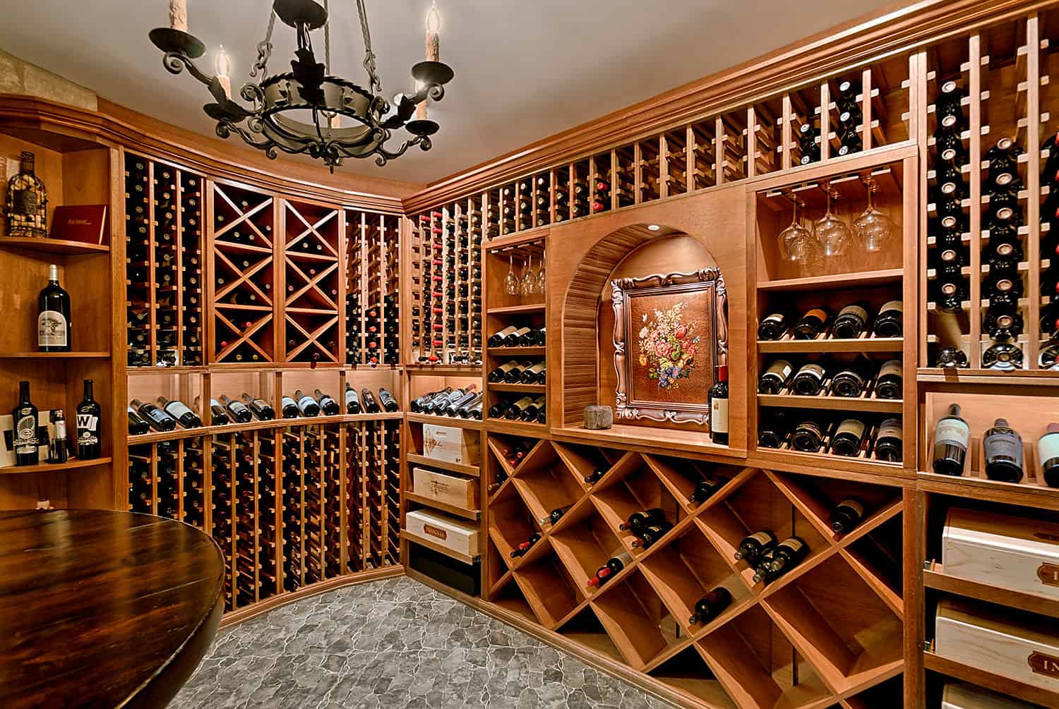 Custom Wine Cellar & Tasting Room Photo Gallery Design & Build