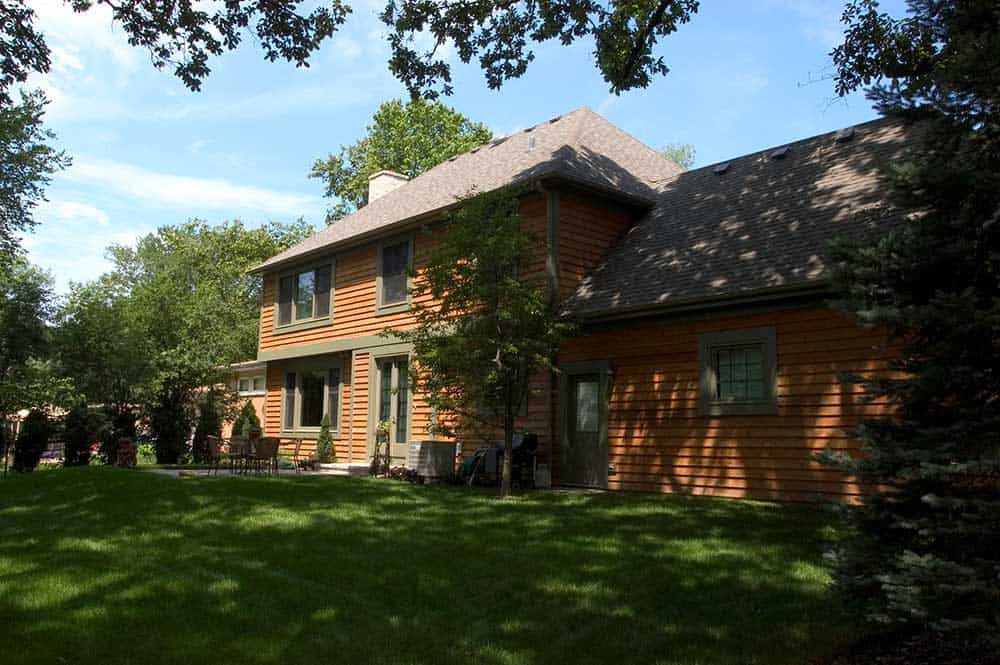 Highland Park Home with Exterior Wood Siding