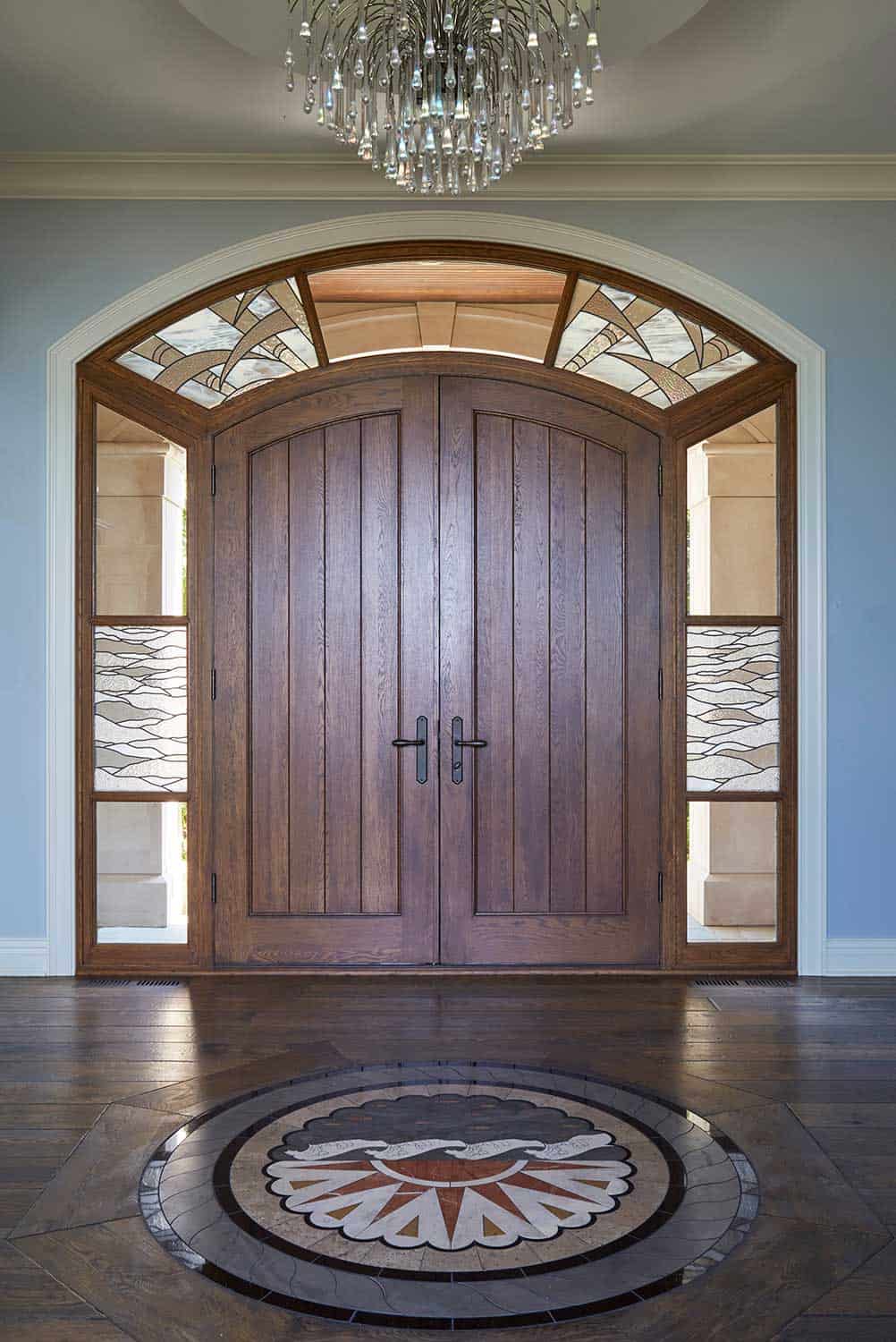 front-entry-door-stained-glass-transom-sidelights