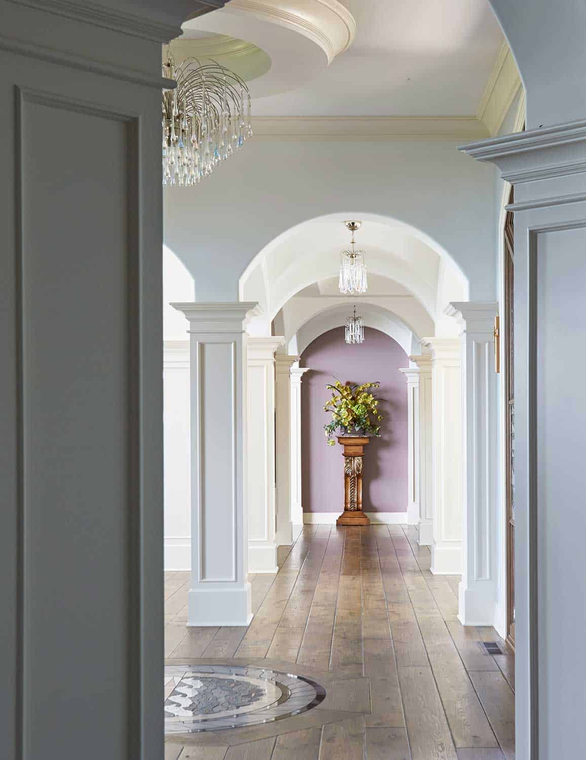 repeated-arched-openings-entry-hall-harbor-country-mi