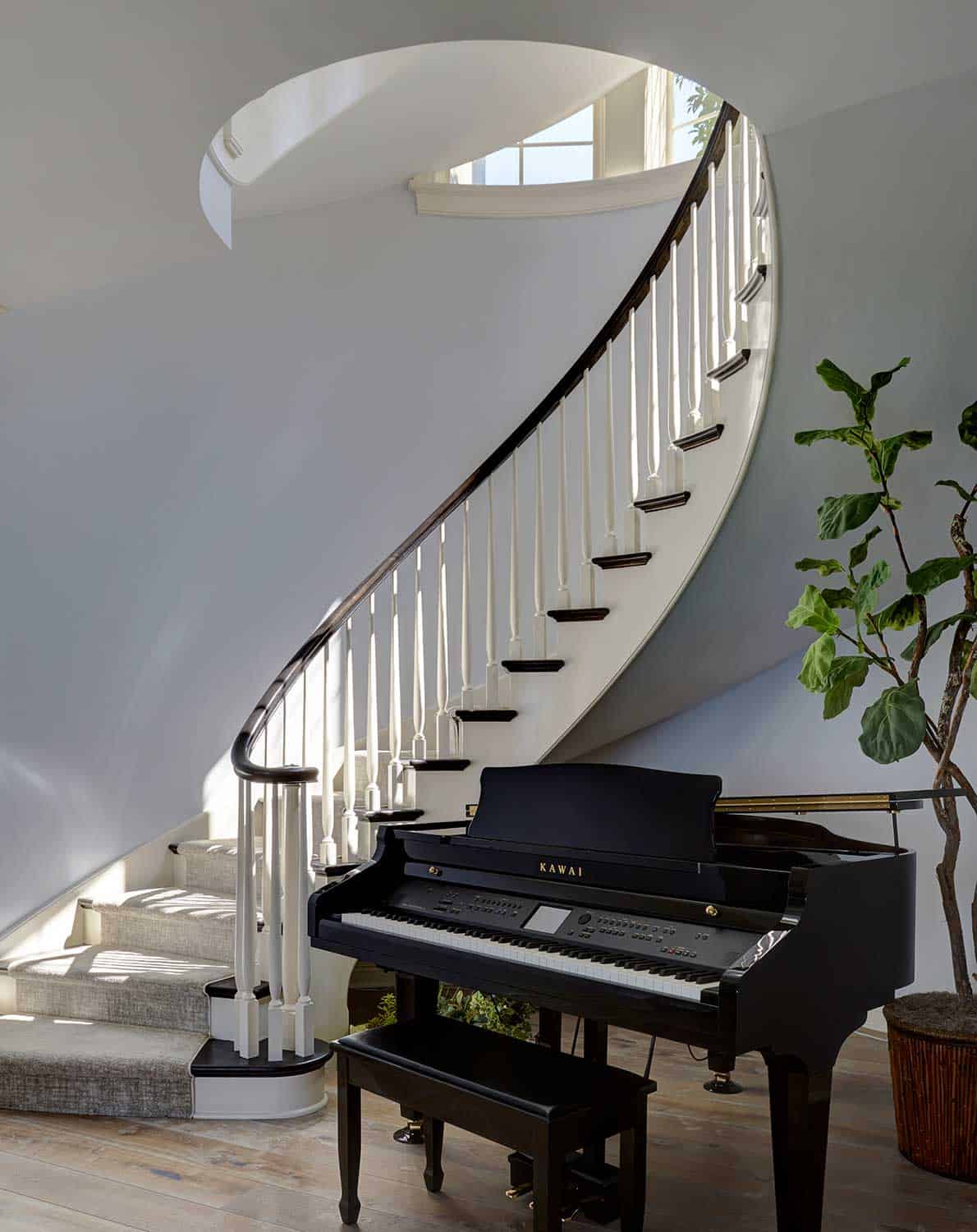 spiral-staircase-electric-baby-grand-piano