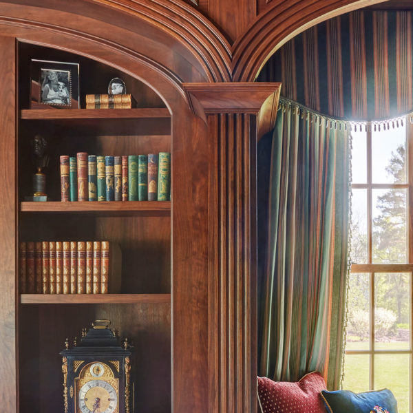 fluted-cherry-casing-intersecting-arches-fine-woodworking fluted-cherry-casing-intersecting-arches-fine-woodworking