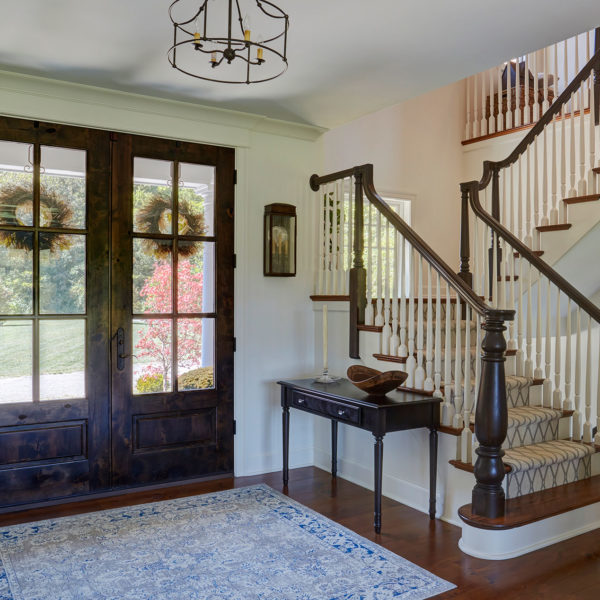 knotty-alder-double-front-entry-doors-staircase