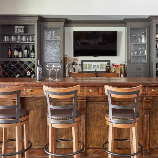 rustic-wood-antique-bar-gray-cabinets