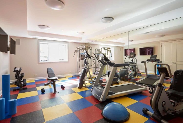 luxury-basement-gym luxury basement gym