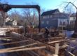 digging foundation