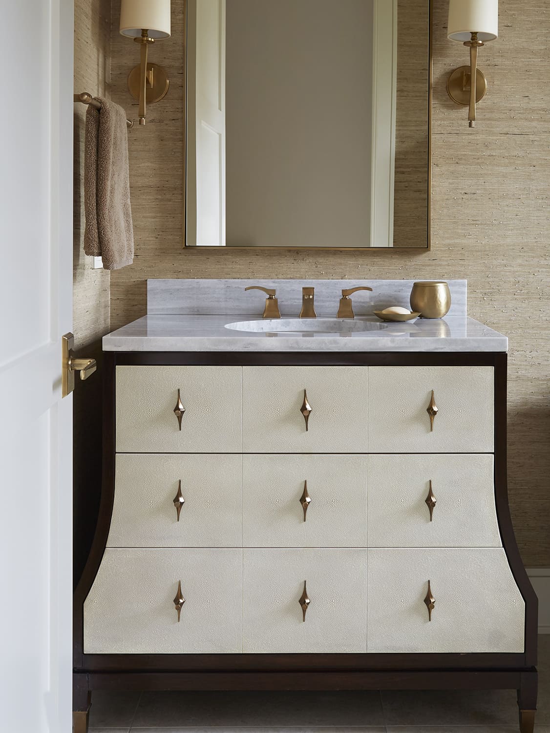 furniture like cream vanity