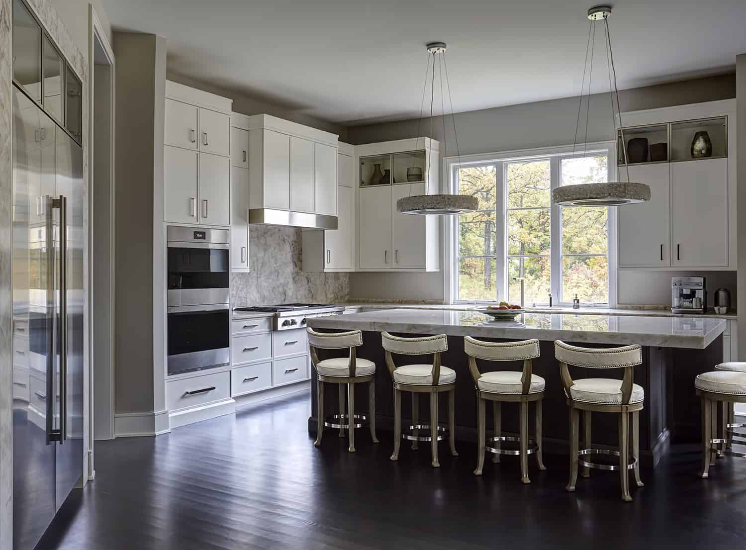 large contemporary kitchen