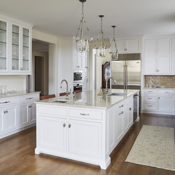 classic white traditional kitchen