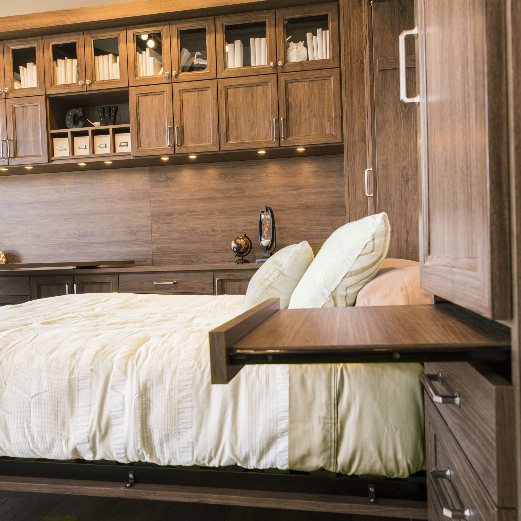 Cocoa Bean Office with Wall Bed View 1