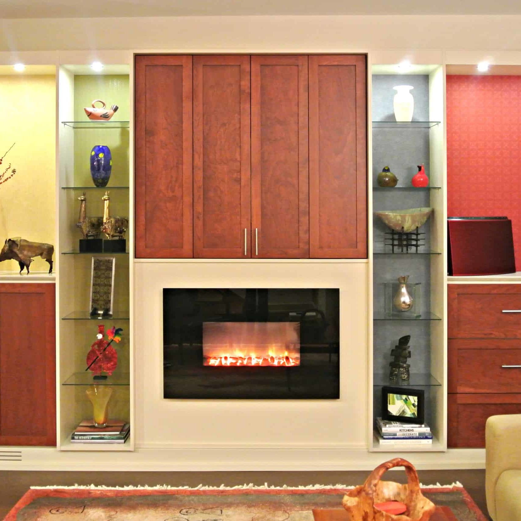 Fireplace Media Center