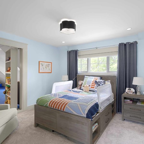 childs bedroom with secret door to playroom childs bedroom with secret door to playroom