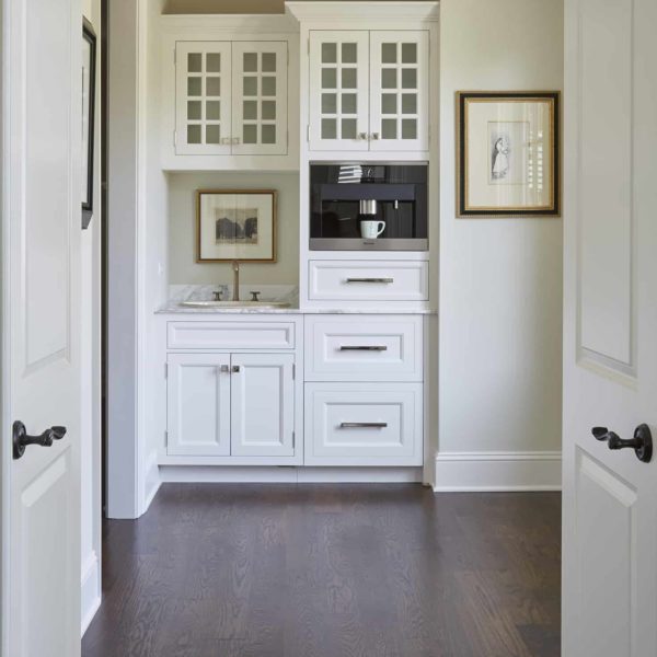 coffee bar in master bedroom suite