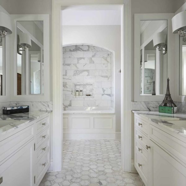luxury master bathroom