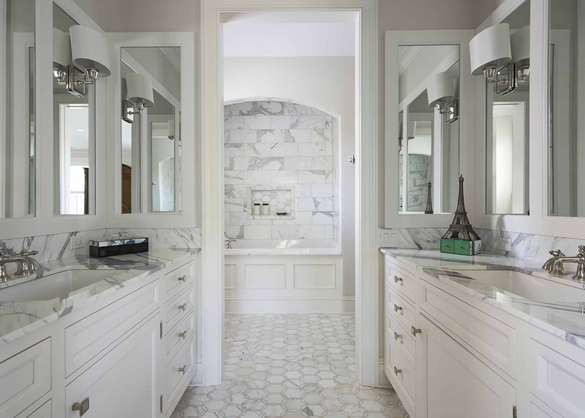 luxury master bathroom