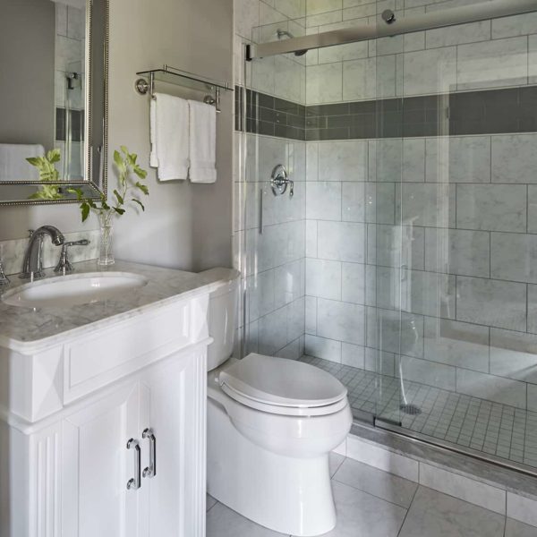 hall-bath-after-with-glass-shower-doors hall bath with shower