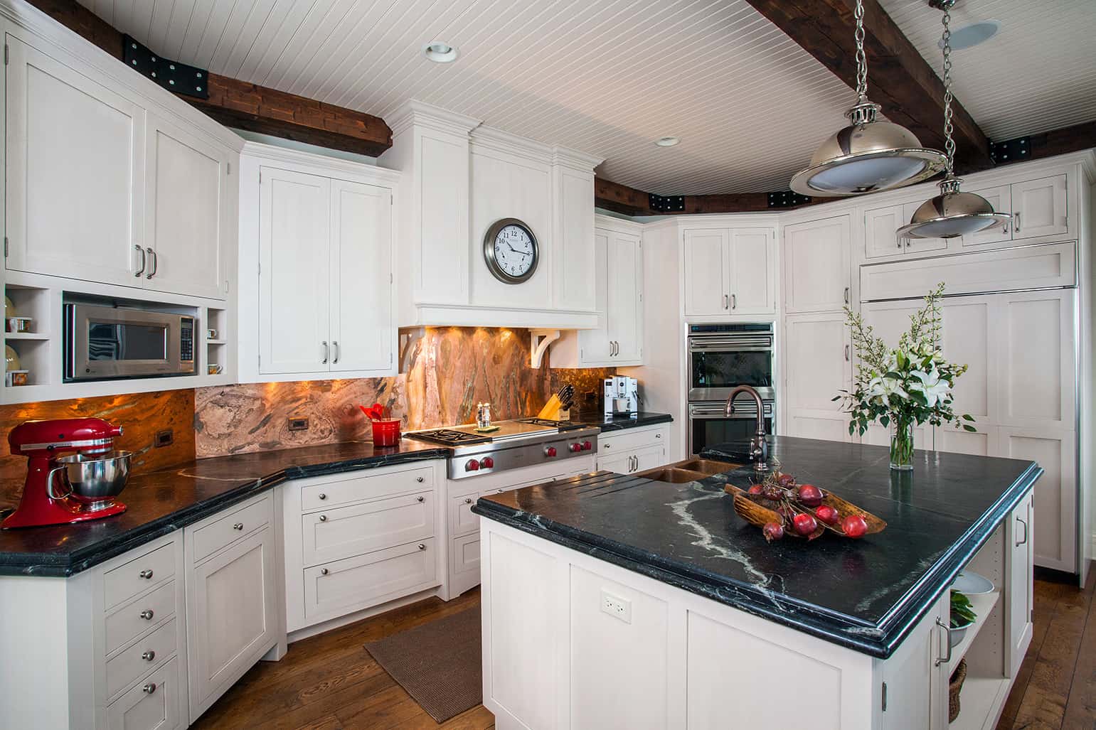 white kitchen winnetka il by orren pickell