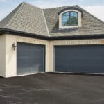 detached garage in v shape