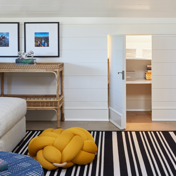 hidden storage door open