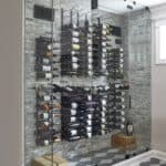 new temperature controlled wine wall