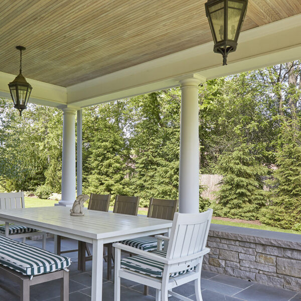 covered-side-porch-lake-forest-illinois covered porch for dining