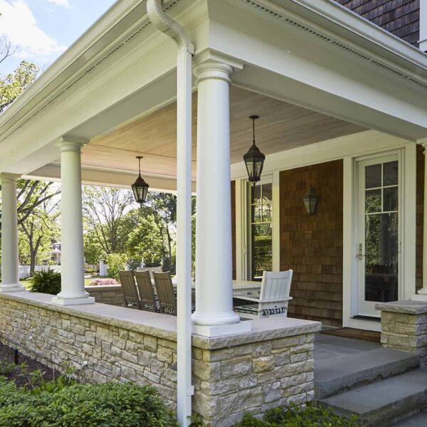 outdoor-dining-room-lake-forest-illinois covered side porch