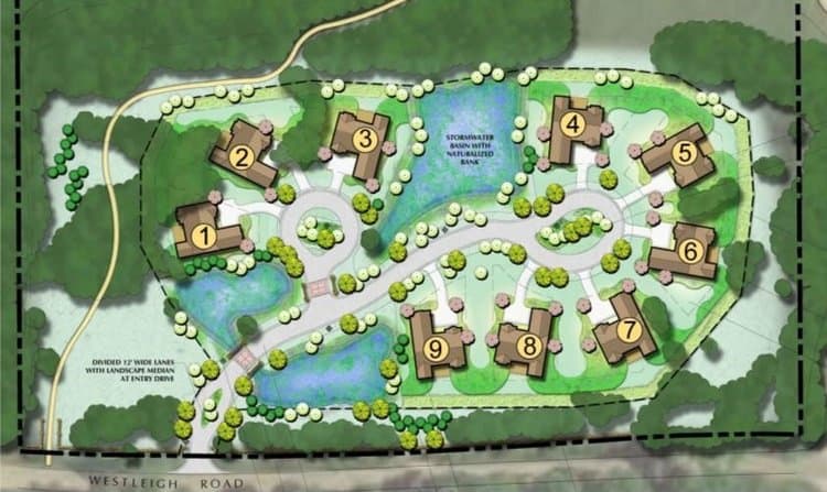 preserve at westleigh site plan