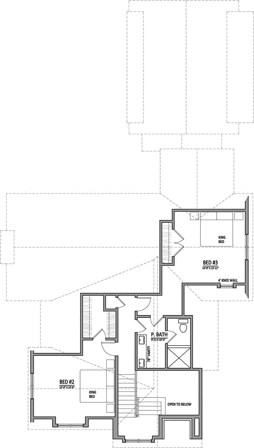 clayton second floor plan