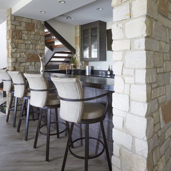 bar-seating-stone-columns bar stools at bar