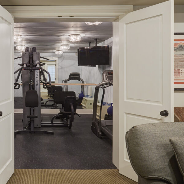 french-doors-to-home-gym french doors to home gym