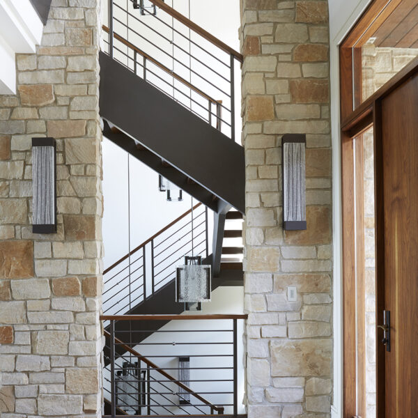 front-entry-hall-stone-columns-stair-profile front entry hall detail