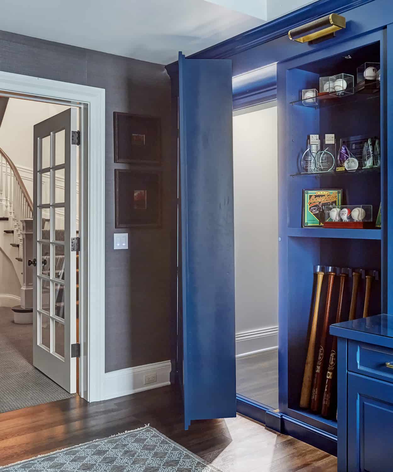 bookcase hidden door