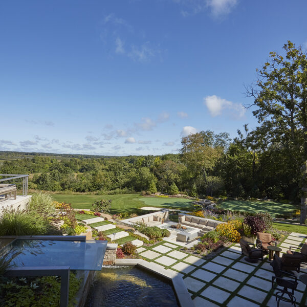 landscape-view-patio view of patio from above