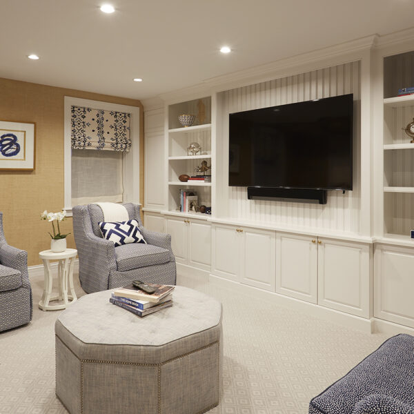 basement tv room