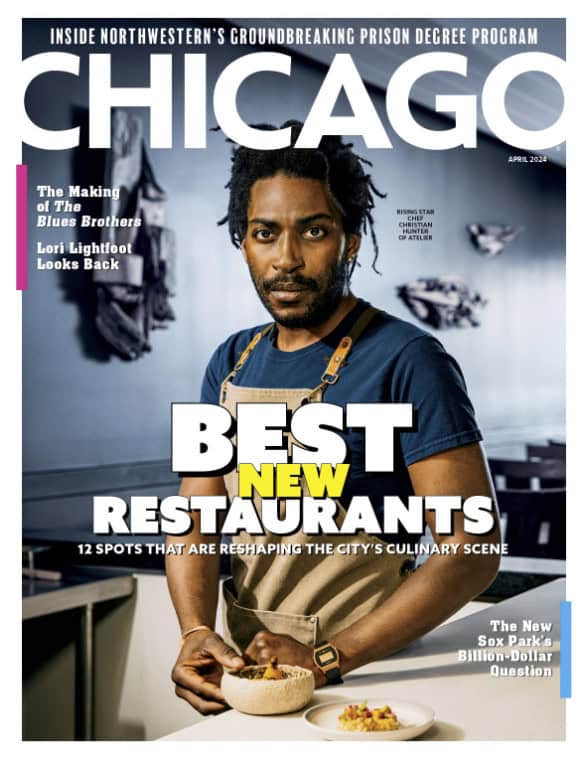 chicago magazine cover april 2024