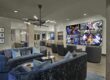lower level home theater