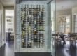 glass wine wall